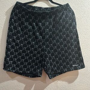 H&M Divided Black and White Hello Kitty shorts
